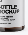 Amber Bottle Mockup