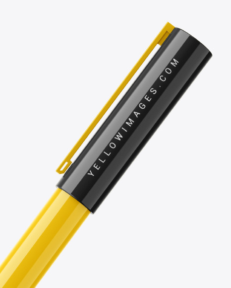 Glossy Pen Mockup