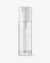 Clear Cosmetic Bottle Mockup Clear Cosmetic Bottle Mockup