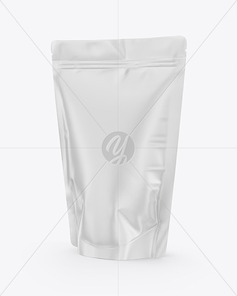 Glossy Stand-Up Pouch Mockup