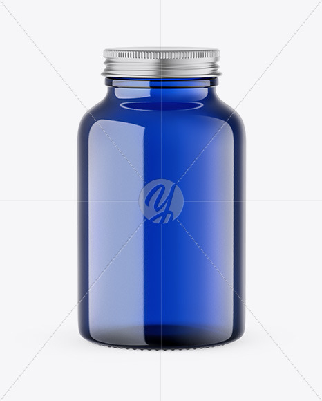 Blue Bottle Mockup Blue Bottle Mockup