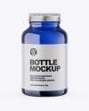 Blue Bottle Mockup Blue Bottle Mockup