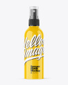 Glossy 200ml Spray Bottle Mockup