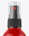 Matte 200ml Spray Bottle Mockup