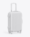 Travel Suitcase Mockup - Half Side View