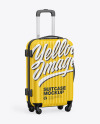 Travel Suitcase Mockup - Half Side View