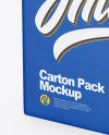 Carton Pack Mockup