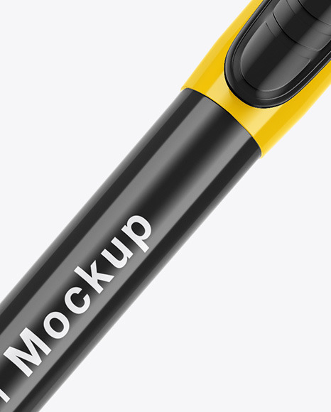 Glossy Pen Mockup