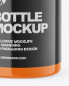 Glossy Bottle Mockup