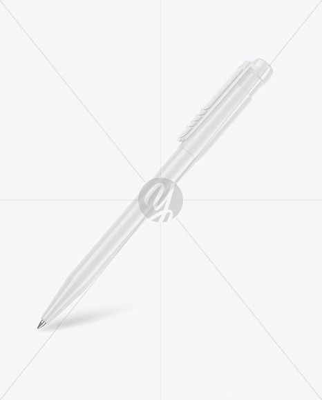 Glossy Pen Mockup