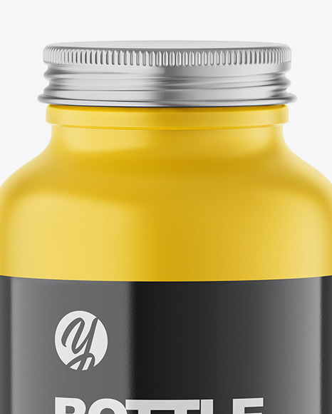 Matte Bottle Mockup