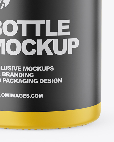 Matte Bottle Mockup