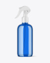 Color Glass Spray Bottle Mockup