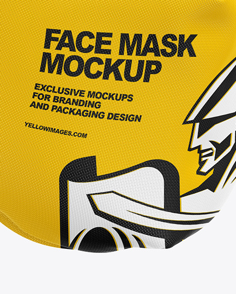 Face Mask Mockup