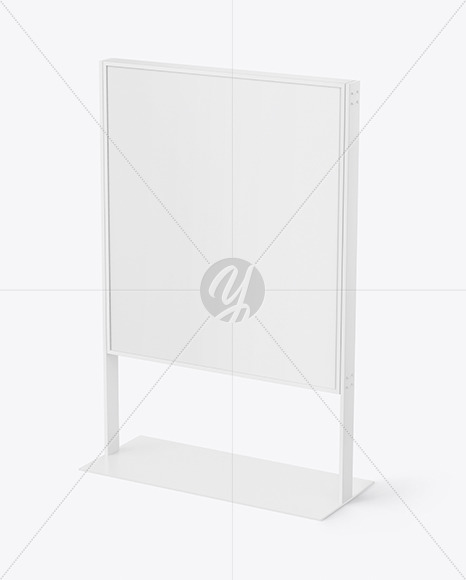 Plastic Stand Mockup