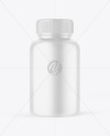 Matte Plastic Pill Bottle Mockup