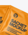 Matte Sachets Mockup