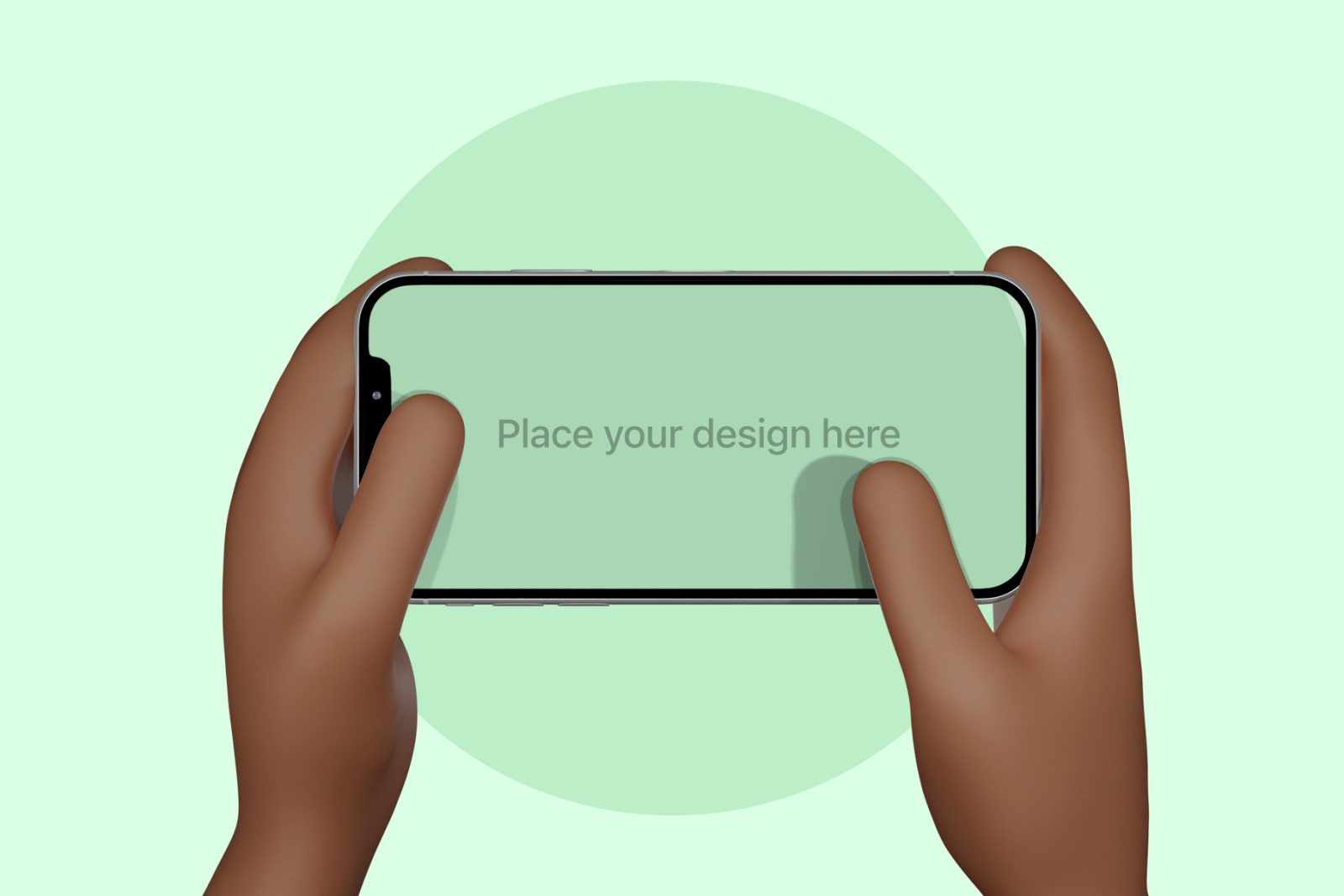 Handzz - 3D Hands Mockup Handzz - 3D Hands Mockup