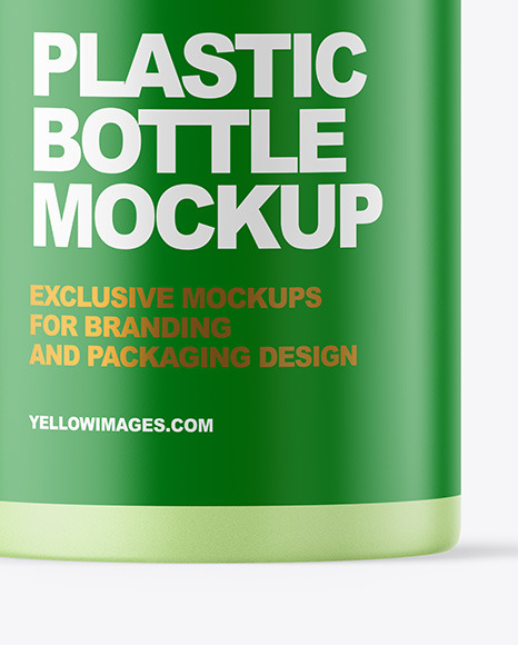 Frosted Liquid Soap Bottle with Pump Mockup