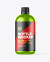 Metallic Bottle Mockup