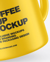 Matte Coffee Cup Mockup