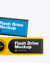 Plastic Flash Drives Mockup