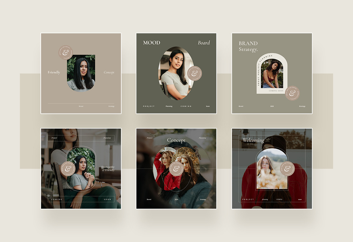 Minimalist Creator Instagram Post and Story Minimalist Creator Instagram Post and Story