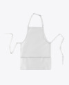 Leather Apron Mockup - Top View