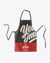 Leather Apron Mockup - Top View