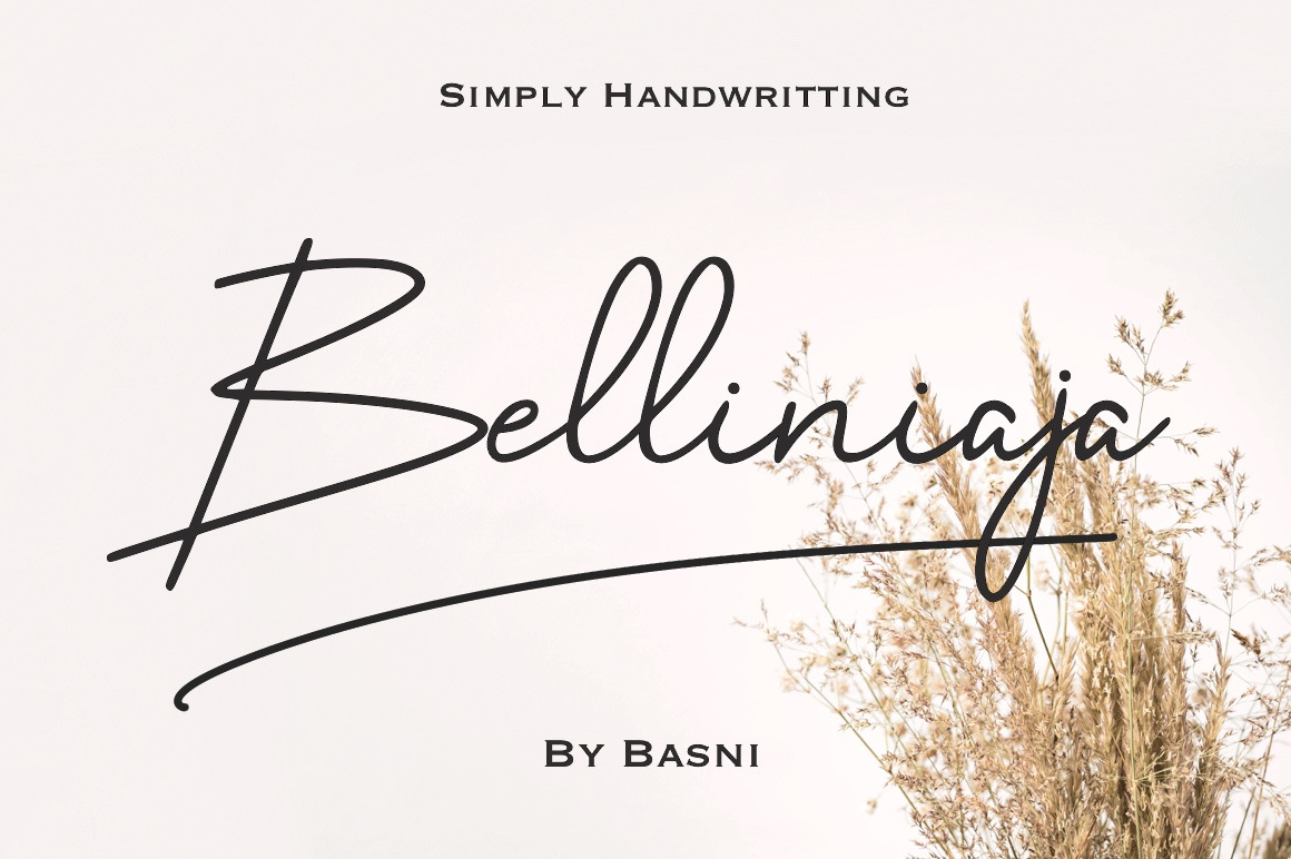 Belliniaja Font Belliniaja Font
