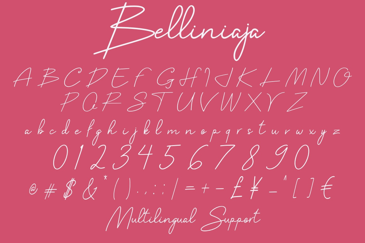 Belliniaja Font