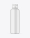 Matte Plastic Bottle Mockup