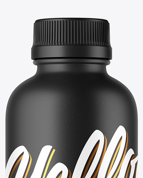 Textured Plastic Bottle Mockup Textured Plastic Bottle Mockup