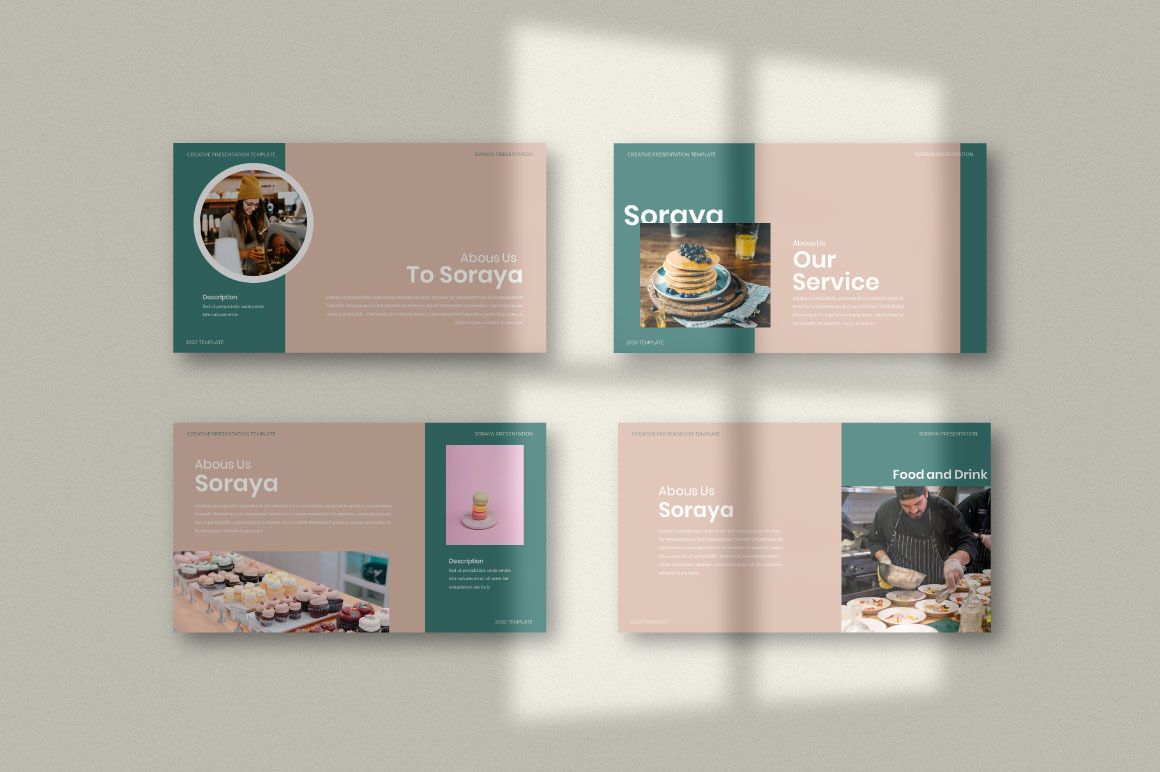 Soraya Creative Powerpoint Template