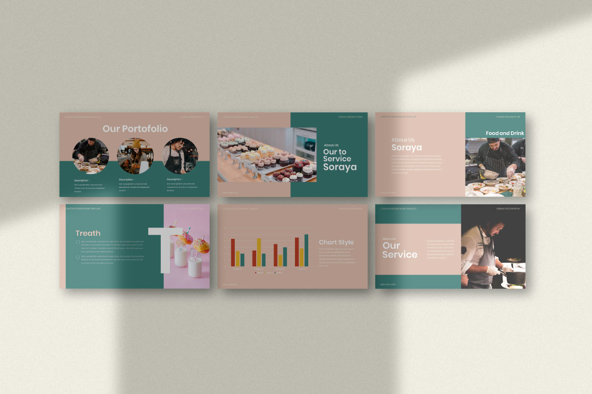 Soraya Creative Powerpoint Template