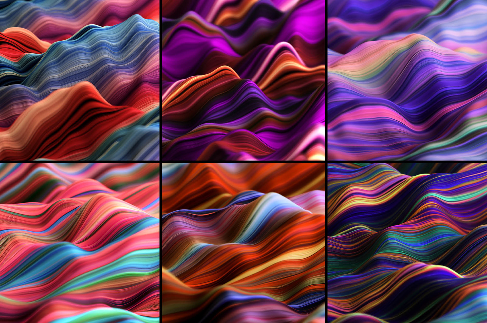 Ripple: Fluid Wavy 3D Lines Ripple: Fluid Wavy 3D Lines