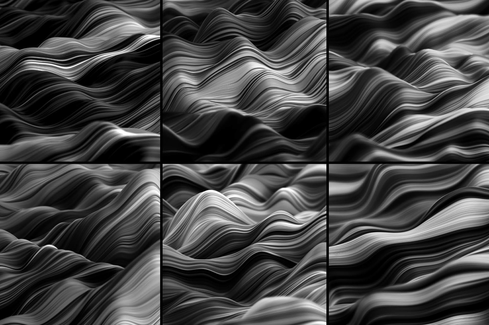 Ripple: Fluid Wavy 3D Lines