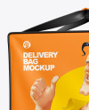 Delivery Bag Mockup - Front View