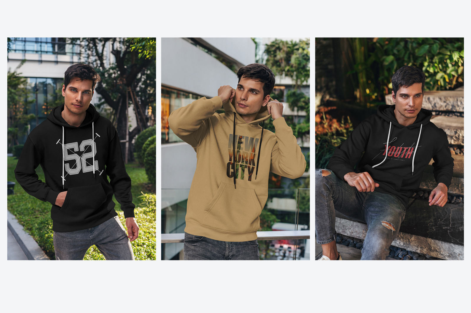 Hoodie Mock-Up Street Fashion vol.3 Hoodie Mock-Up Street Fashion vol.3