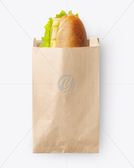 Kraft Paper Bakery Bag Mockup