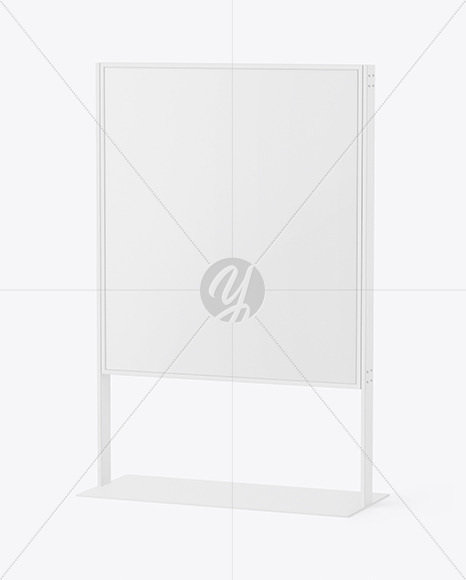 Plastic Stand Mockup