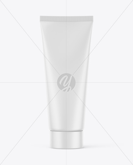 Matte Cosmetic Tube Mockup