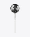 Black Ball Lollipop Mockup
