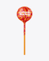 Black Ball Lollipop Mockup