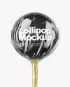 Black Ball Lollipop Mockup