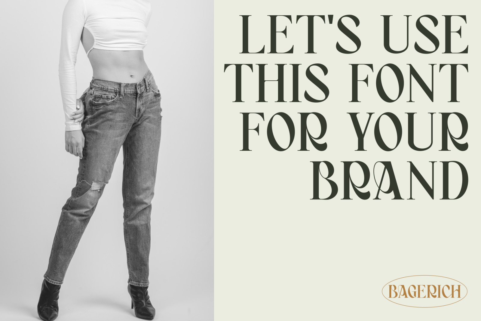 Bagerich Elegant Font Bagerich Elegant Font