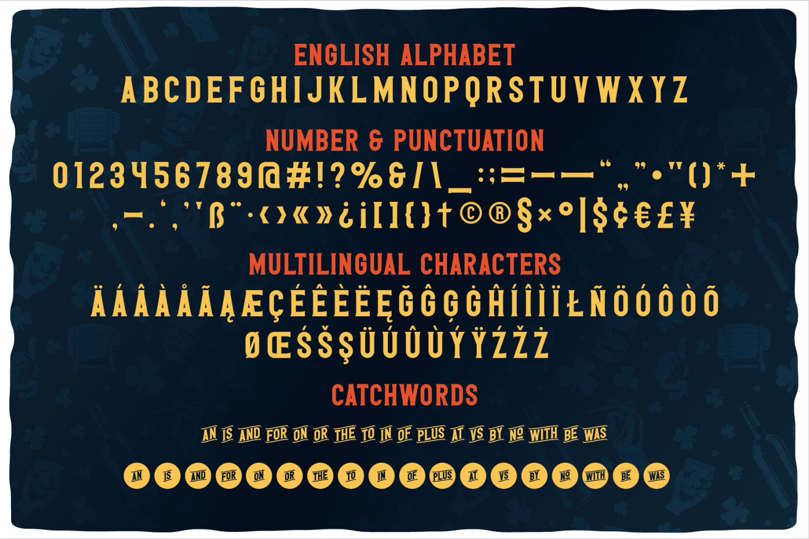 Whisky Trail Font + bonus