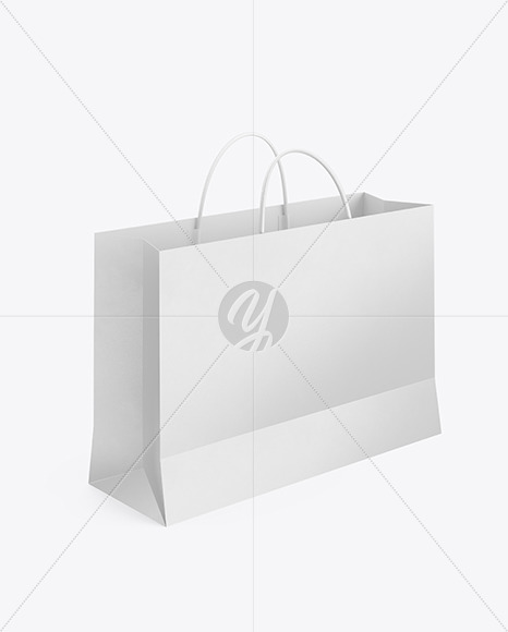 Paper Shopping Bag Mockup