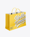 Paper Shopping Bag Mockup