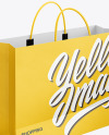 Paper Shopping Bag Mockup